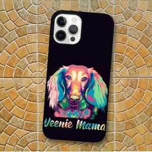 Dachshund Mom Case Weiner Dog Women Gift iPhone Case